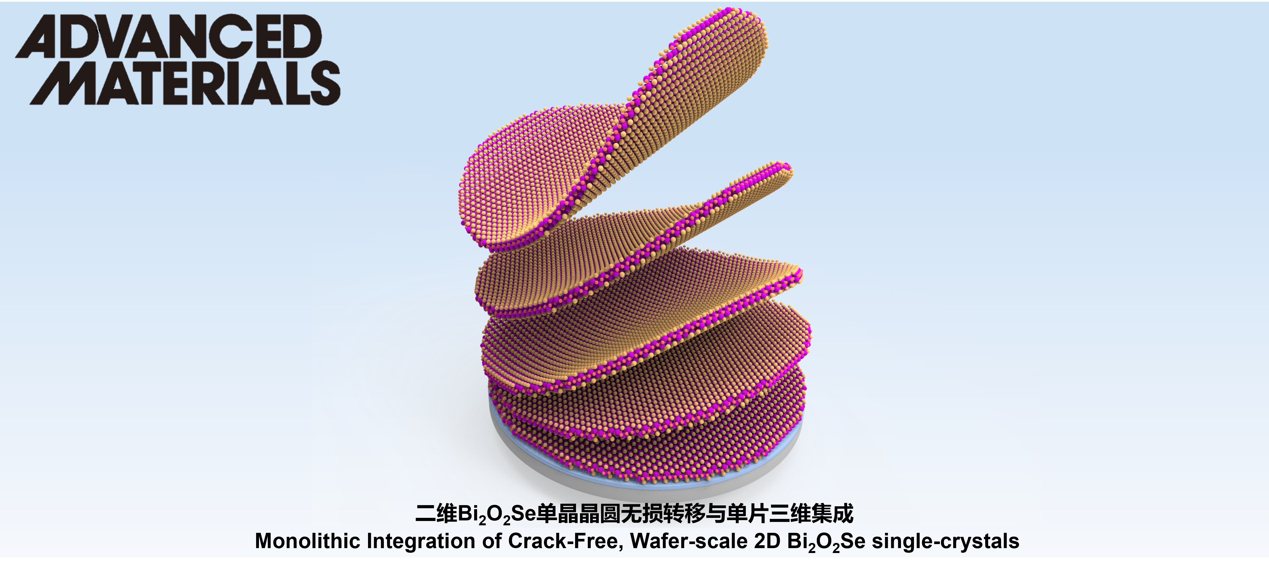 Adv. Mater. | 彭海琳课题组报道二维Bi2O2Se单晶晶圆的无损转移与异质集成方法